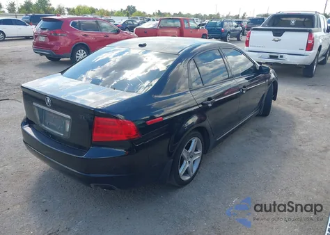 2005 Acura Tl z USA, uszkodzony, nr VIN 19UUA66215A001882